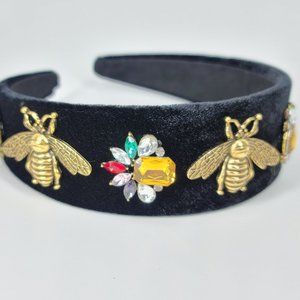 NWT Trendy Bumble Bee Crystal Headband NEW